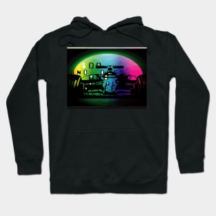 Colorful F1 art Hoodie